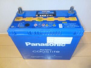 車のバッテリー　Panasonic blue Battery caoslite 65B24L　パナソニック　青　カオスライト　12.7V　★鄭6