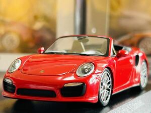 MINICHAMPS ミニチャンプス 1/43 Porsche 911 Turbo S Cabriolet (991)