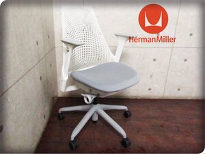 ■美品■Herman Miller/ハーマンミラー■USA■高級■Sayl/セイルチェア■Yves Behar■スタイリッシュ/メッシュ/デスクチェア/13万/smm9958k