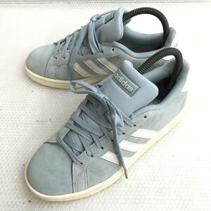 アディダス/adidas★スエード/スニーカー【size:24.5/水色/light blue】sneakers/Shoes/trainers◆F-037