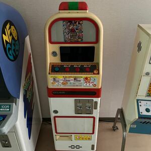 バンダイ BANDAI ゲーム筐体 ラッキーセブン カードダス 鍵無し　C1エラー　ジャンク品