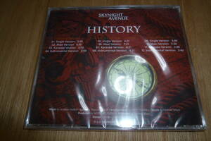 新品未開封 ) 送料無料 !! MAXI CD // SKYNIGHT AVENUE // HISTORY [ EPPUR SI MUOVE // LAST FIGHT OF THE VAMPIRES 入り ]