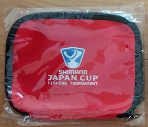 シマノ　ジャパンカップ　参加賞　仕掛けポーチ＜レッド＞　SHIMANO JAPAN CUP　参加記念品