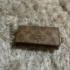 coach キーケース　レザー