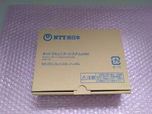 【未使用品 】 NTT αNX　NX-DCL-スター1マスター接続装置　　NX-DCL-S[1]CS-[1][M]