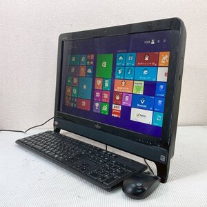 Windows8.1 Pro 地デジ内蔵 20型液晶 ★ 富士通 ESPRIMO EH30/JT AMD E2-1800(1.7G) メモリ8GB HDD1TBGB DVD-RW #2-2537