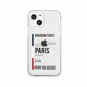 【新品】dparks ソフトクリアケース for iPhone 13 mini Paris DS21132i13MN