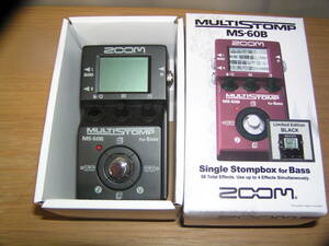 ●ZOOM MS-60B MULTISTOMP ベース用マルチエフェクター　動作品中古品