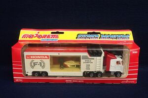 ▼ミニカー75 Majorette マジョレット NO.3065 Camion Atelier F1 Racing Car Transporter▼1/60スケール/トランスポーター