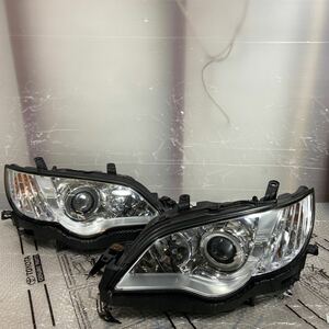 レガシィ BP5 BL5 純正 HID ヘッドライト 左右セット KOITO 100-20952 刻印 4H