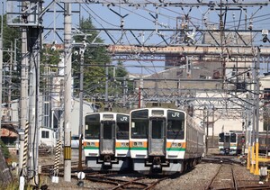 D1021 三岐鉄道 211系（仮） 鉄道写真