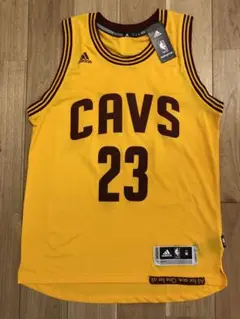 【未使用タグ付】レブロン　CAVS ユニフォーム　黄色