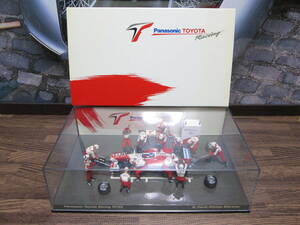 1/１８　TOYOTA・F1 「Panasonic・TOYOTA・Racing TF103」！！ 「O・Panis Pitstop Diorama」 「MINICHAMPS」 