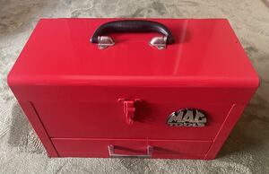 MACTOOLS 小型　携帯型　工具箱 ツールボックス マックツール コンパクトツールボックス レッド 中古品　大切に綺麗に使用　赤 アメリカ 