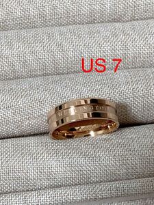 新品未使用　Daniel Wellington ダニエルウェリントン リング　指輪　ELAN RING US7 日本サイズ13.5号　ローズゴールド