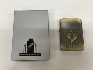 【T26302】ZIPPO ライター / ヴィンテージ Vintage / HOPE ホープ 4バレル / 火花×