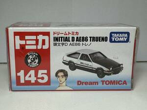 ◆◇Tomica トミカ　ドリームトミカ 145　頭文字D / AE86 トレノ　未開封　◇◆　