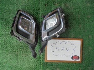 8ET3501 EH4)) マツダ MPV LY3P 後期型 23S 純正 フォグランプ左右セット　カバー付　コイト 114-41334