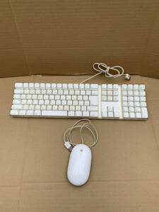 【動作確認済】Apple 純正 keyboard 日本語JIS A1048 Mighty Mouse A1152 セット