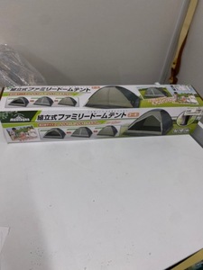 ★1円～ 未使用品 montagna 組立式ファミリードームテント（3～4人用）♪♪