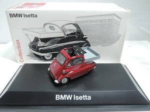 ☆1円始・レアBMW Dealer version☆ 1/43 BMW Isetta イセッタ small Pick-Up 1955-1962 Red ☆240208