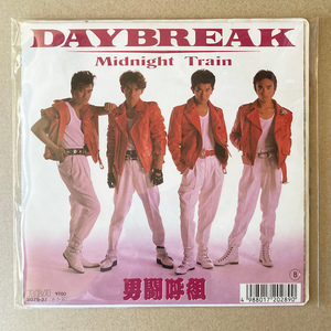 【国内盤 / 7inch / EP】 男闘呼組 / Daybreak - Midnight Train 【B07S-27】