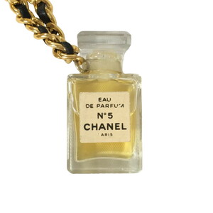 CHANEL シャネル ネックレス NO5 パルファム チェーン ゴールド ビンテージ