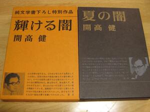 『夏の闇』・『輝ける闇』　開高健　ハードケース入り　新潮社