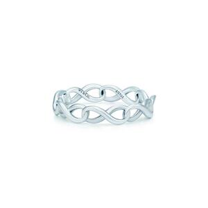 TIFFANY&Co[ティファニー] 　インフィニティ ナロー バンドリング スターリング　7号　並行輸入品　新品★　[4037]