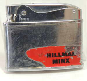 ● いすゞ・ヒルマンミンクス ●　古いライター　ジャンク品 HILLMAN MINX