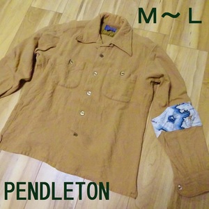 PENDLETON ウールシャツ長袖【 胸囲 ９４ｃｍ前後 】ペンドルトン アメリカ製