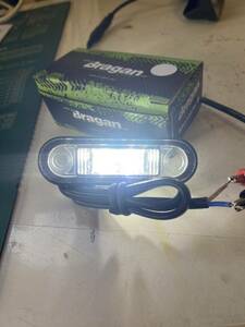 bragan製 サイドマーカー埋め込 ledマーカー 2SMDホワイト アンダーパイプ EURO 0.5W 12～24v スカニア ボルボ LED 5個セット