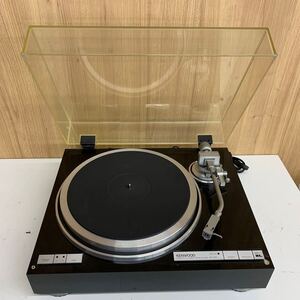 【O-4】 Kenwood KP-1100 レコードプレーヤー 動作確認済み ケンウッド 中古品 2822-210