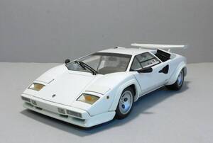 ■1円～ 京商 1/18 ランボルギーニ カウンタック LP5000s（ホワイト）Lamborghini Countach KYOSHO ミニカー モデルカー LP500