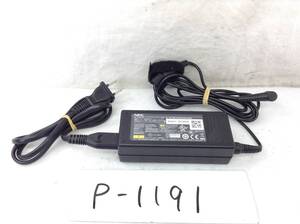 P-1191 NEC 製 ADP-65JH E 仕様 19V 3.42A ノートPC用ACアダプター 即決品