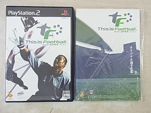 ●PS2●SONY●This Is Football サッカー世界戦記2003/選手名鑑付●中古●