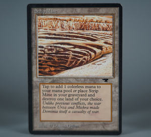 MTG レアカード 露天鉱床 Strip Mine C アンティキティー Antiquities AQ ATQ MAGIC The Gathering マジックザギャザリング ヴィンテージ