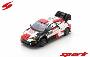 ★☆スパーク 1/43 TOYOTA GR Yaris Rally1 No.18 TOYOTA GAZOO Racing WRT 3rd Rally Safari Kenya 2022　勝田貴元☆★