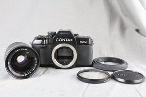 F★【D】Contax 167MT フィルム一眼レフ コンタックス + Carl Zeiss Vario Sonnar 35-70mm F3.4 T* ズームレンズ カールツァイス 3030497