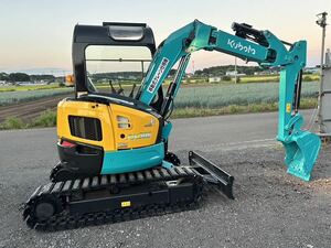 栃木県 クボタ（KUBOTA ）RX-306ユンボ、クレーン付き、(0.9t)