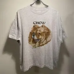 90s チャウチャウ 犬 Tシャツ USA ヴィンテージ 古着