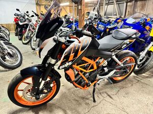 KTM DUKE390 走行29582キロ　エンジン始動動画有り！返品可能！車検付き！デューク