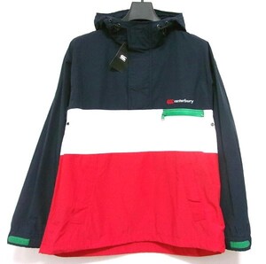 新品★Canterbury★カンタベリー★アノラック★WESTHAVEN PULLOVER★ウエストヘブン プルオーバー★L★ネイビー レッド