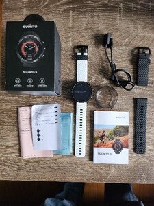 SUUNTO スント SUUNTO9 +HR BELT GEN1・BARO・BLACK 中古