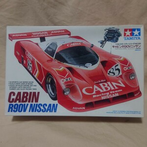 中袋未開封 タミヤ TAMIYA ニッサン キャビン R90V スポーツカーシリーズ 1/24 プラモデル 車