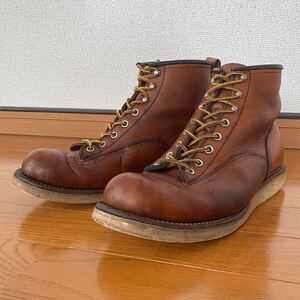 【9D】2904 レッドウィング ラインマン 27cm ワークブーツ REDWING USA製 ブラウン