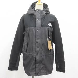 ITHMOCSR3WB6 即決 本物 未使用品 THE NORTH FACE ノースフェイス マウンテンライトデニムジャケット NP12032 メンズ ブラック サイズM