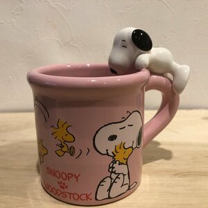 ＵＳＪ　マグカップ　スヌーピー　ユニバーサルスタジオジャパン　Snoopy　ピーナッツ　雑貨　陶器　置物　インテリア ファンシー　管理番