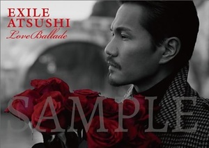 【即決】EXILE ATSUSHI Ballade Album／B2ポスター