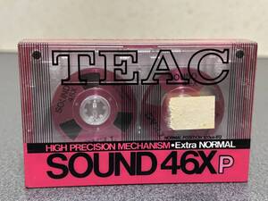 未使用 未開封 TEAC ティアック SOUND46X P オープンリール型 カセットテープ 46分 希少